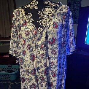 Lightweight Floral Blouse